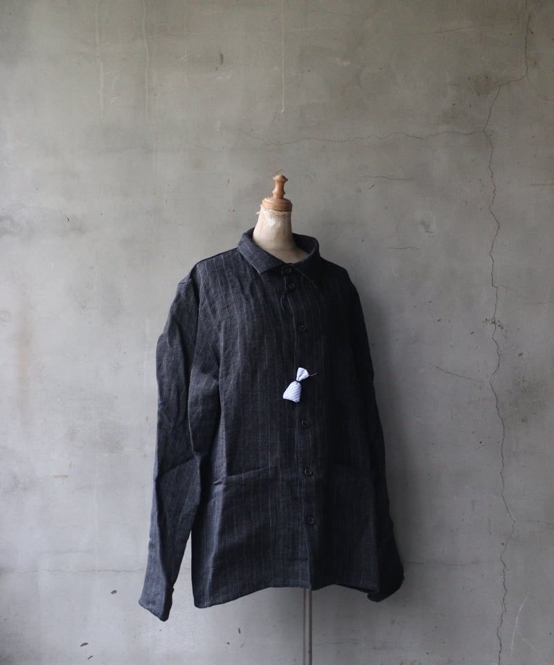 【即購入可】Bergfabelネイビー ワーカーシャツ 即購入可】Bergfabelネイビー ワーカーシャツ 即購入可