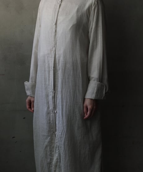 daubドーブ / SHIRT DRESS COTTON100ワンピース / da-26000(SH67-T513)