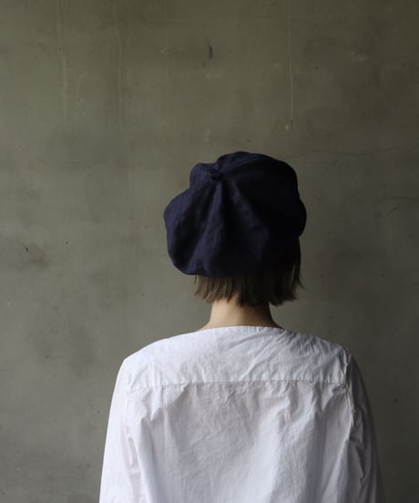 Au Vrai Chicオーブライシック / BERET IRELAND LINEN帽子 / Au-25001