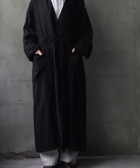 klauseクロイゼ / 天日干しGown Long Linen / kla-26018