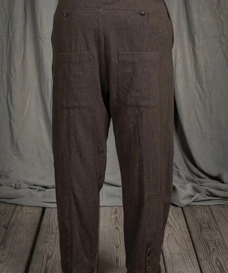 ALEKSANDR MANAMISアレクサンダーマナミ/ ETUIDE 19IEME PANT - VINTAGE WRENトラウザーズ / am-25017