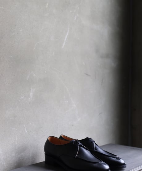 formeフォルメ/ Low shoes Lamb black goodyear / fo-25007(fm-137)