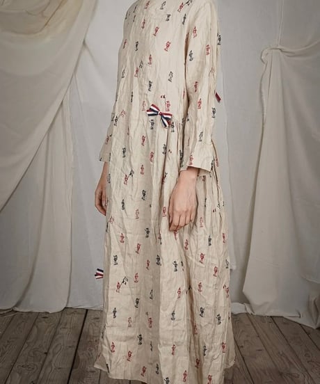 ALEKSANDR MANAMISアレクサンダーマナミ/ NO CIVILIZATION WIDE DRESSワンピース / am-26008