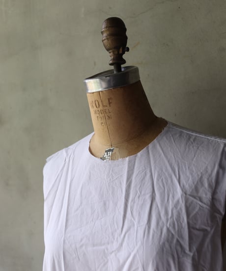SCHA シャー/ Round Neck Sleeveless  Dress Medium "12B-OE" / Sc-24010 (Art#1665)