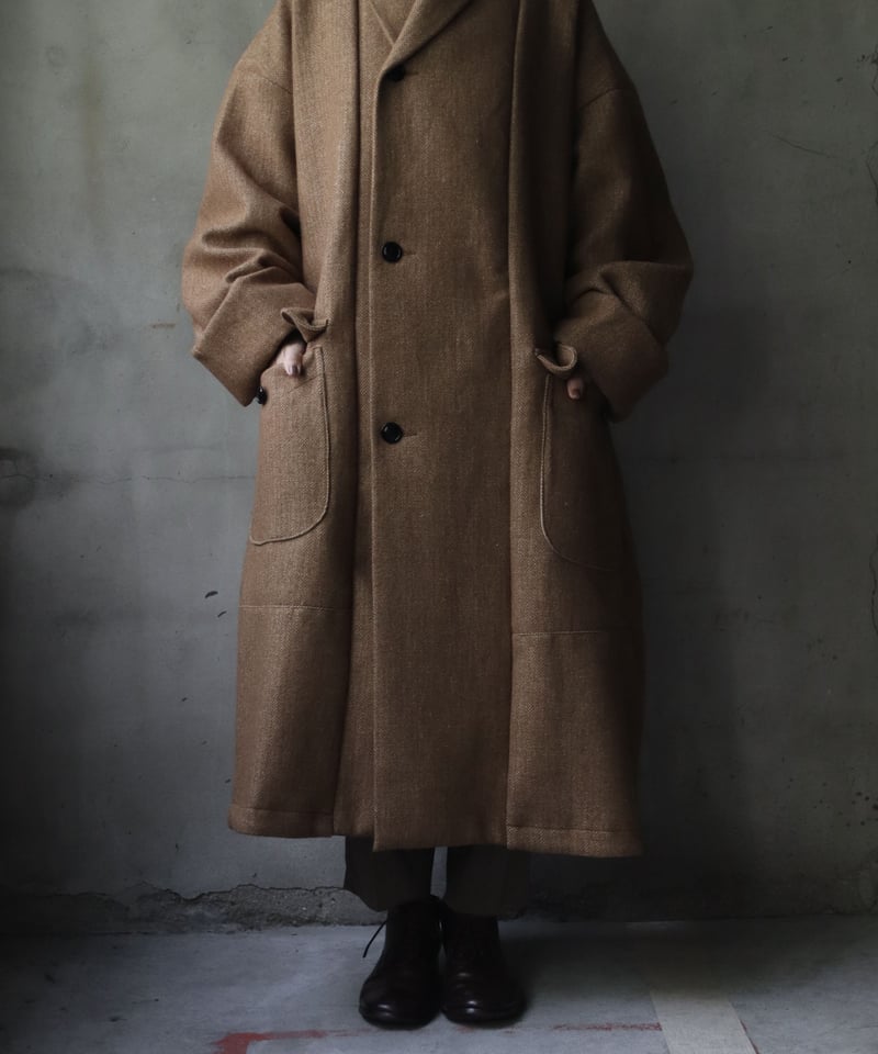 KLASICA SAULT クラシカ ヘリンボーン コート KLASICA クラシカ / SAULT HB ver / kl-22034 | cavane