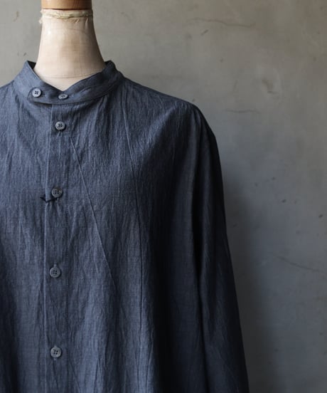 cavane キャヴァネ / Stand col shirtシャツ / ca-23151