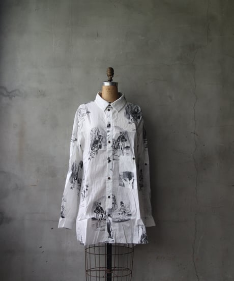 ALEKSANDR MANAMISアレクサンダーマナミ/ THE HUNTER CLASSIC SHIRTシャツ / am-24036