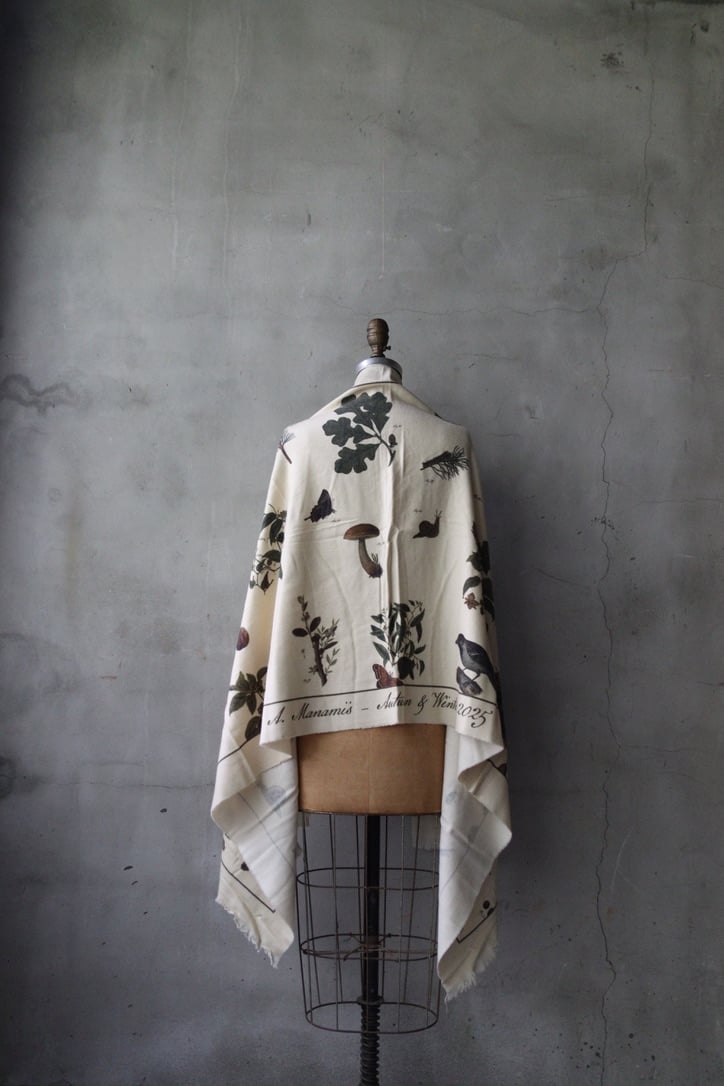 ALEKSANDR MANAMISアレクサンダーマナミ/ AUTOMN VERT SCARF