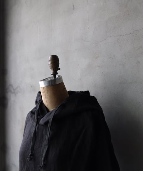 klauseクロイゼ / 天日干しTwill Linen Hoodie/ kla-26016