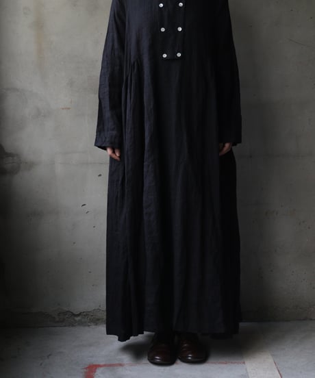 cavane キャヴァネ / Gathered dress with side switchingワンピース / ca-24024