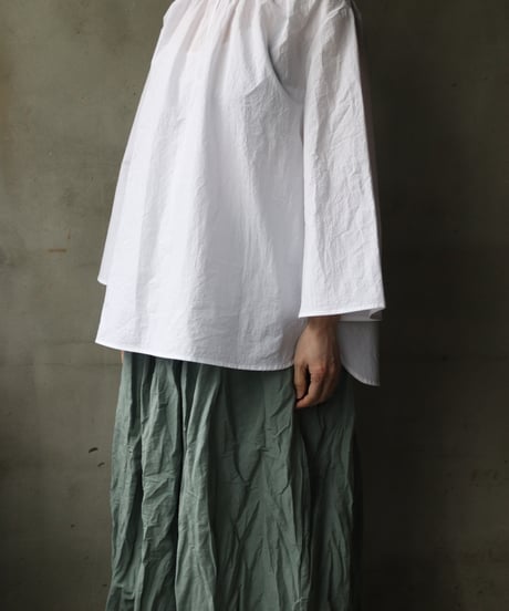 cavane キャヴァネ /Pull Over blouse with beltブラウス / ca-24041