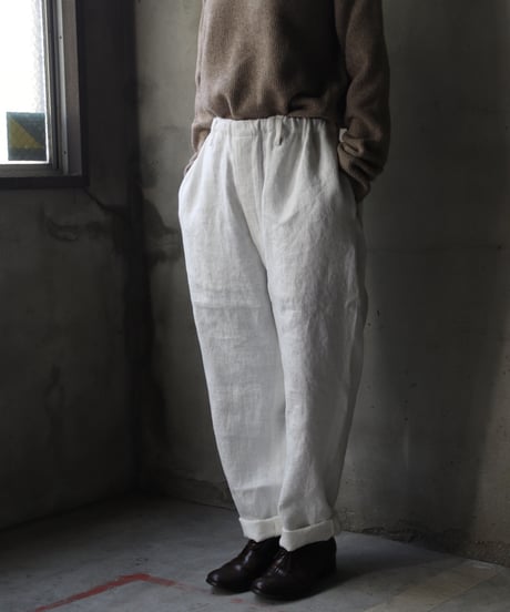 klauseクロイゼ / Loose Fitting Tapered Trousers/ kla-23024