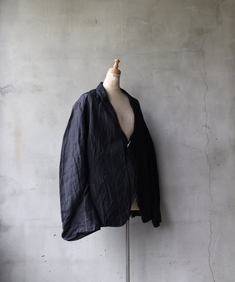 KLASICA クラシカ / Layered front Short Jacket "ARDOISE" RSジャケット / kl-25017