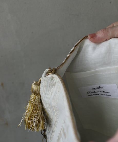 cavane キャヴァネ / Anniversary Jacquard hand bagバッグ/ ca-25201