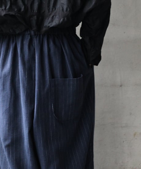 cavane キャヴァネ / St-Wide TrousersⅡ Cotton&Linenパンツ/ ca-26047