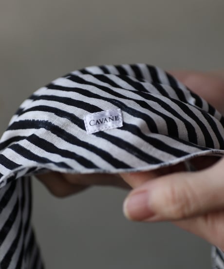 cavane キャヴァネ / Scarf limited linen&cotton100スカーフ / ca-26043