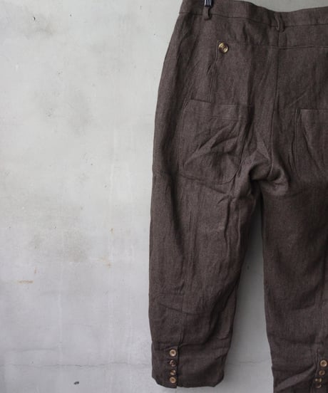 ALEKSANDR MANAMISアレクサンダーマナミ/ ETUIDE 19IEME PANT - VINTAGE WRENトラウザーズ / am-25017