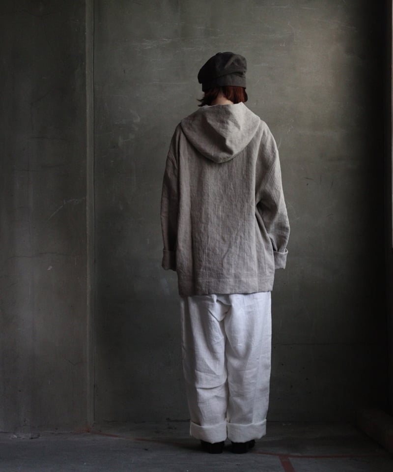 klauseクロイゼ / Hoodie Belarus Linenプルオーバー/ kla-24