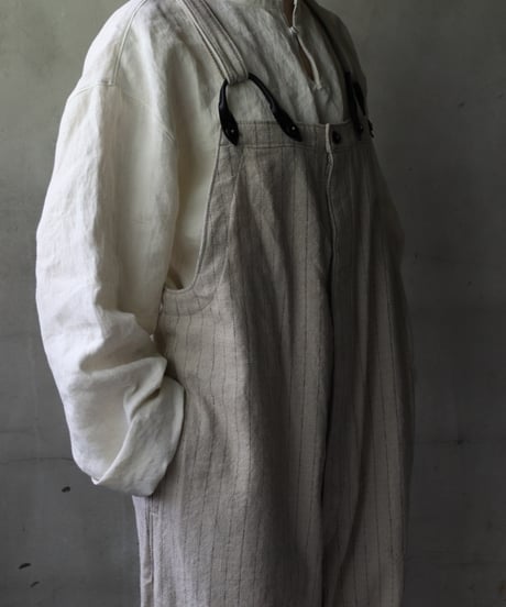 klauseクロイゼ / Overalls C/L Stripeオーバーオール/ kla-25006