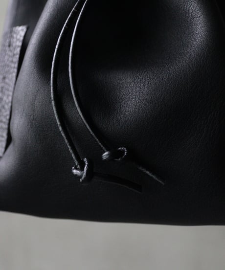 NOUSANノウザン/ Hand Bag With Strap BK鞄 / No-26001