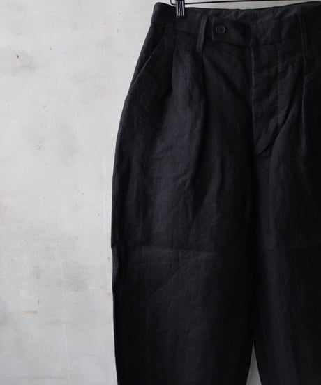 KLASICA クラシカ / Balloon Tucked Trousers "GOSSE"-dbパンツ / kl-26018