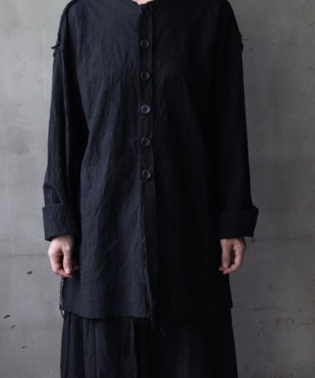Cavalier Meiko Takahashi / Cave collarless shirt#79 / Me-25008