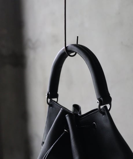 NOUSANノウザン/ Hand Bag With Strap BK鞄 / No-26001