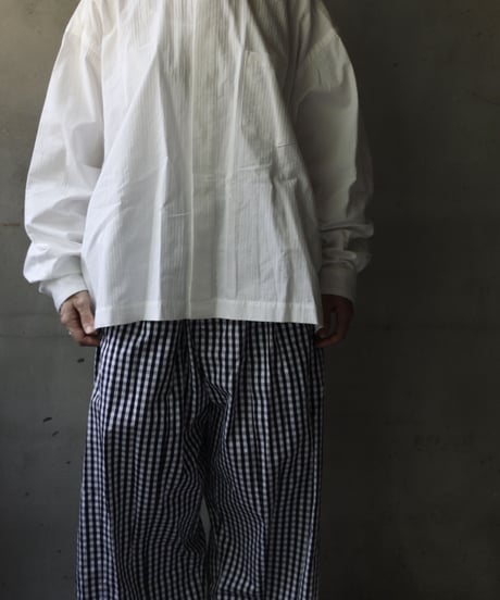 NATIVE VILLAGE ネイティブヴィレッジ / Cotton.Hフリルスタンドオーバーシャツ / na-23018