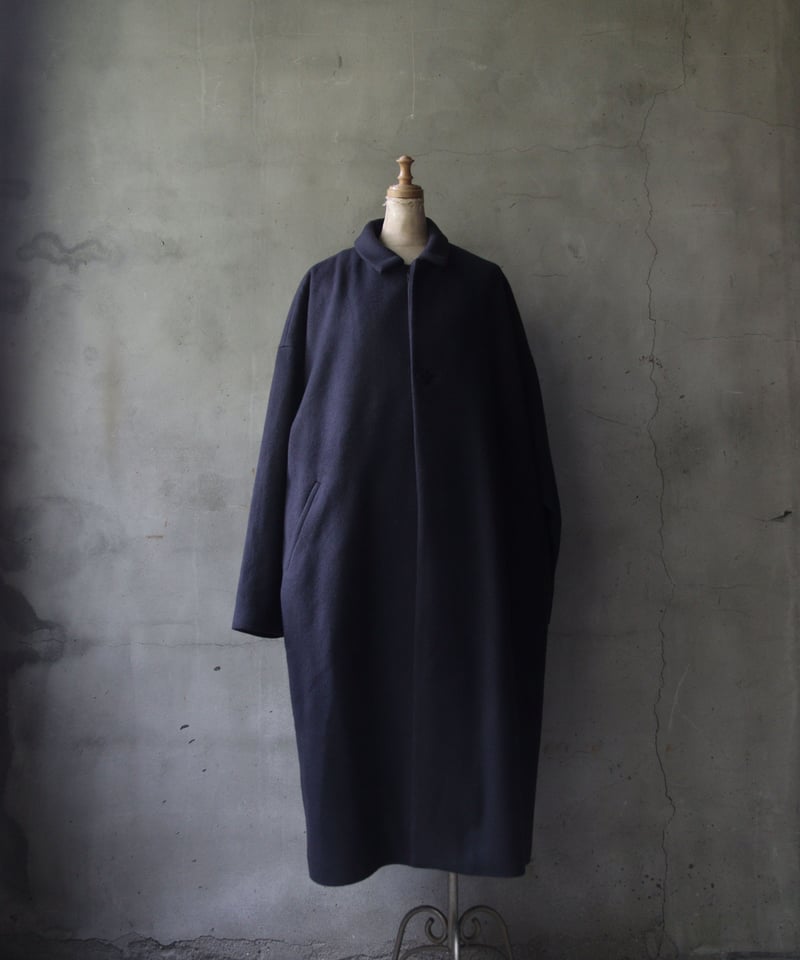 dulcamara BIGコート size0 navy ドゥルカマラ