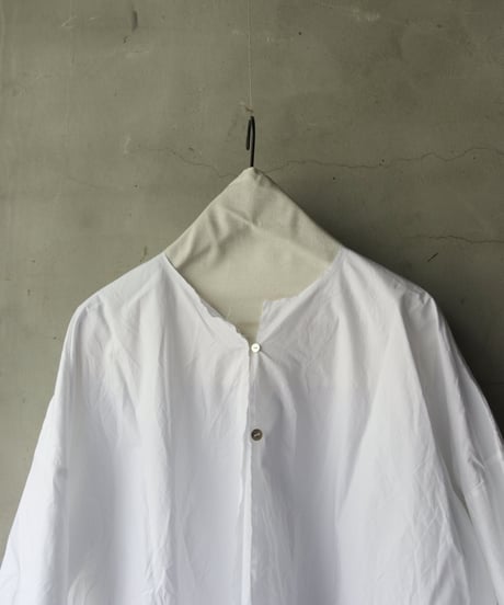 SCHA シャー/ Round Neck Summer Volume Coat " OE "-PAPER COTTON HEAVY- / Sc-23005 ( Art#1725)