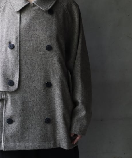 Dulcamara ドゥルカマラ / MixフラノトレンチショートCT UNISEX / dl-22042(D222-C240)
