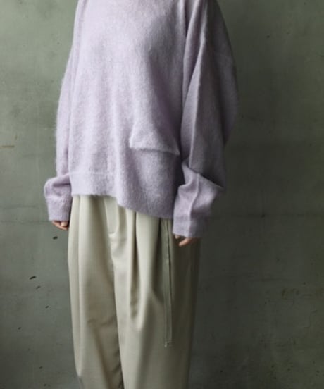 Dulcamara ドゥルカマラ / モヘアショートニット UNISEX / dl-25022(D225-K951)
