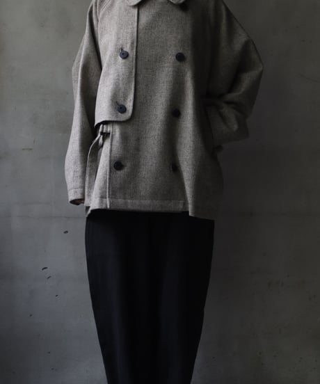Dulcamara ドゥルカマラ / MixフラノトレンチショートCT UNISEX / dl-22042(D222-C240)