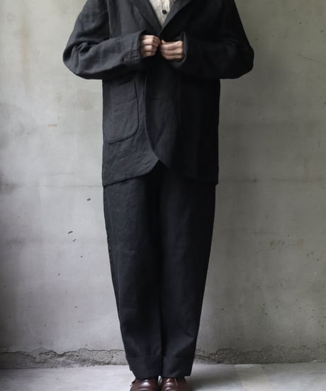 der antagonist デ アンタゴニスト / straight relaxed pantsパンツ  / P7BLSC23