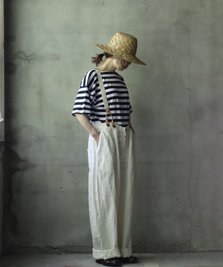 cavane キャヴァネ / Over-Tuck pants with suspenderパンツ / ca-26080
