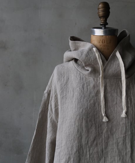 klauseクロイゼ / Hoodie Belarus Linen平織/厚手/ kla-26004
