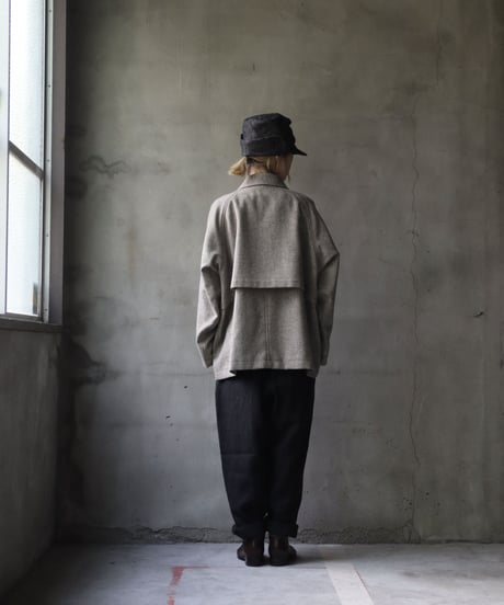 Dulcamara ドゥルカマラ / MixフラノトレンチショートCT UNISEX / dl-22042(D222-C240)