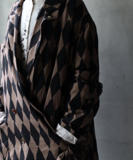 ALEKSANDR MANAMISアレクサンダーマナミ/ WRAP JACKET HARLEQUINジャケット / am-25002