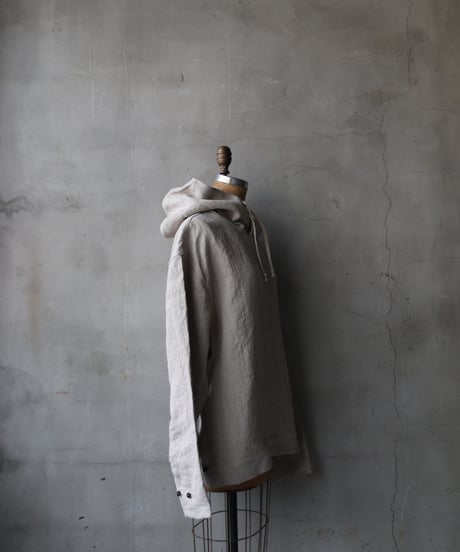 klauseクロイゼ / Hoodie Belarus Linen平織/厚手/ kla-26004