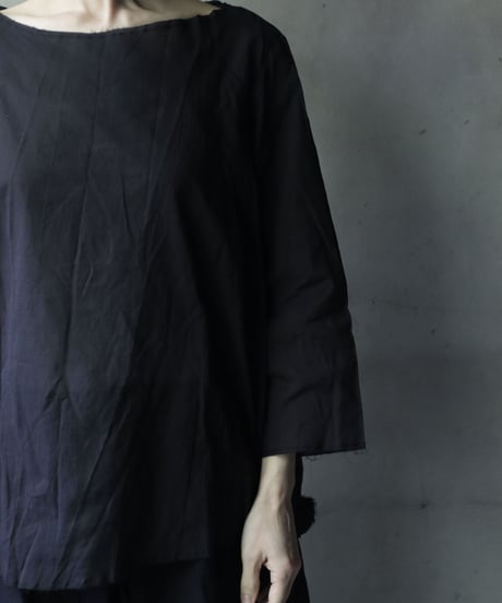 SCHA シャー/ Boat Neck 3/4 Sleeve Top " OE " / Sc-23013 ( Art#1464)