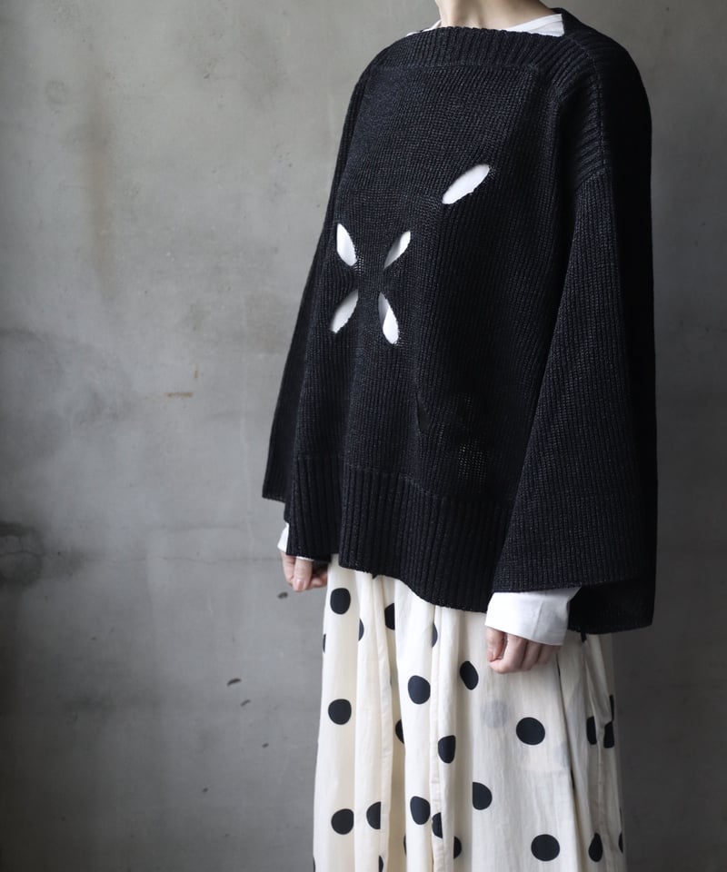 NATIVE VILLAGE ネイティブヴィレッジ / Knit wide pull