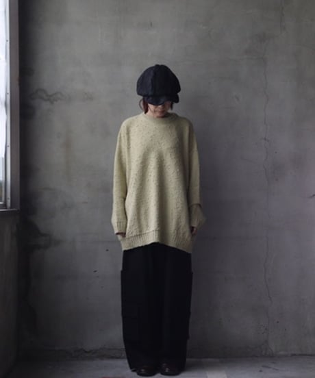 Dulcamaraドゥルカマラ / ラージノットニットPO UNISEX / dl-24030(D224-K800)
