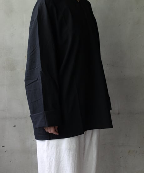klauseクロイゼ / Typewriter cotton C.S.P.O Shirt / kla-25029