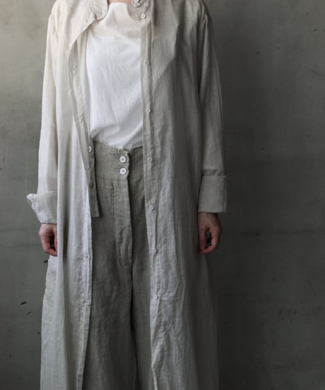 daubドーブ / SHIRT DRESS COTTON100ワンピース / da-26000(SH67-T513)