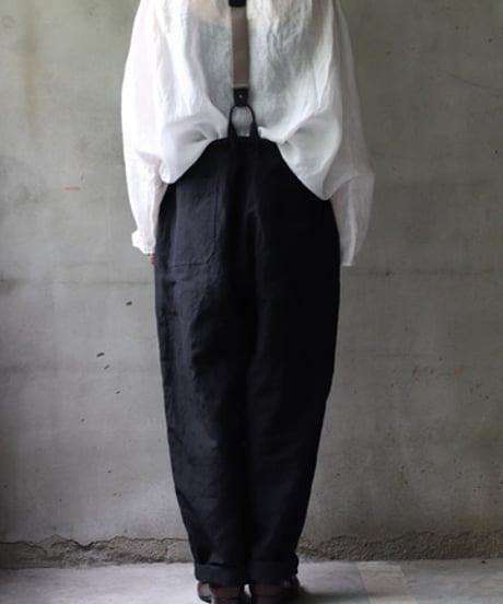 cavane キャヴァネ / Over-pants with suspenderパンツ / ca-25069