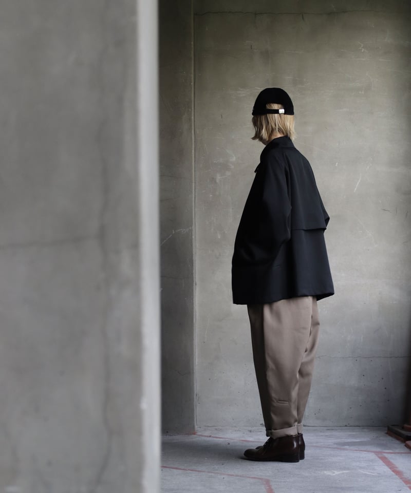 Dulcamara ドゥルカマラ / よそいきトレンチショートCT UNISEX Dulcamara ドゥルカマラ / よそいきトレンチショートCT UNISEX