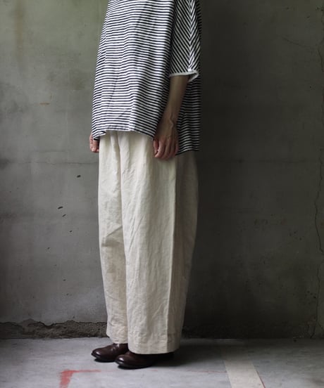 cavane キャヴァネ / Tunic half-sleeve Cotton/Linen100シャツ / ca-25080