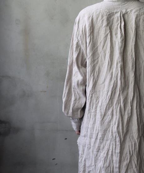 cavane キャヴァネ / Chemise Maison With Col Linenプルオーバーシャツ / ca-25054