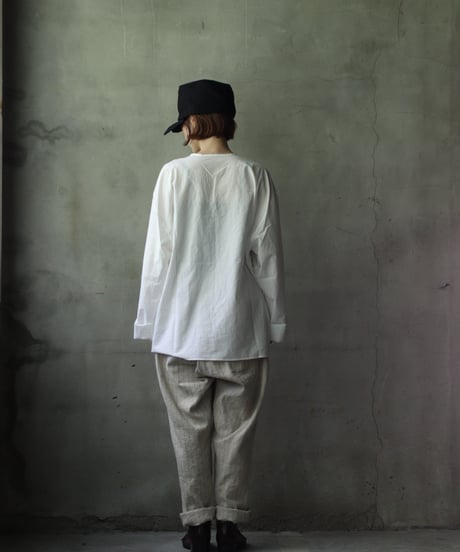 klauseクロイゼ / Typewriter cotton C.S.P.O Shirt / kla-25028