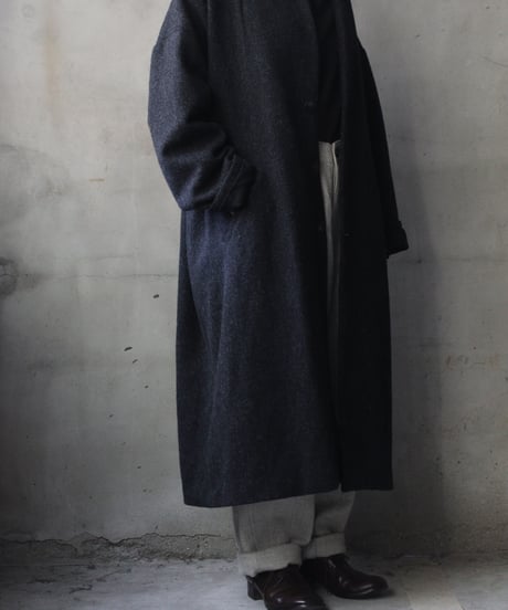 cavane キャヴァネ / Traditional Wool100 Twill Over Coatコート / ca-25157